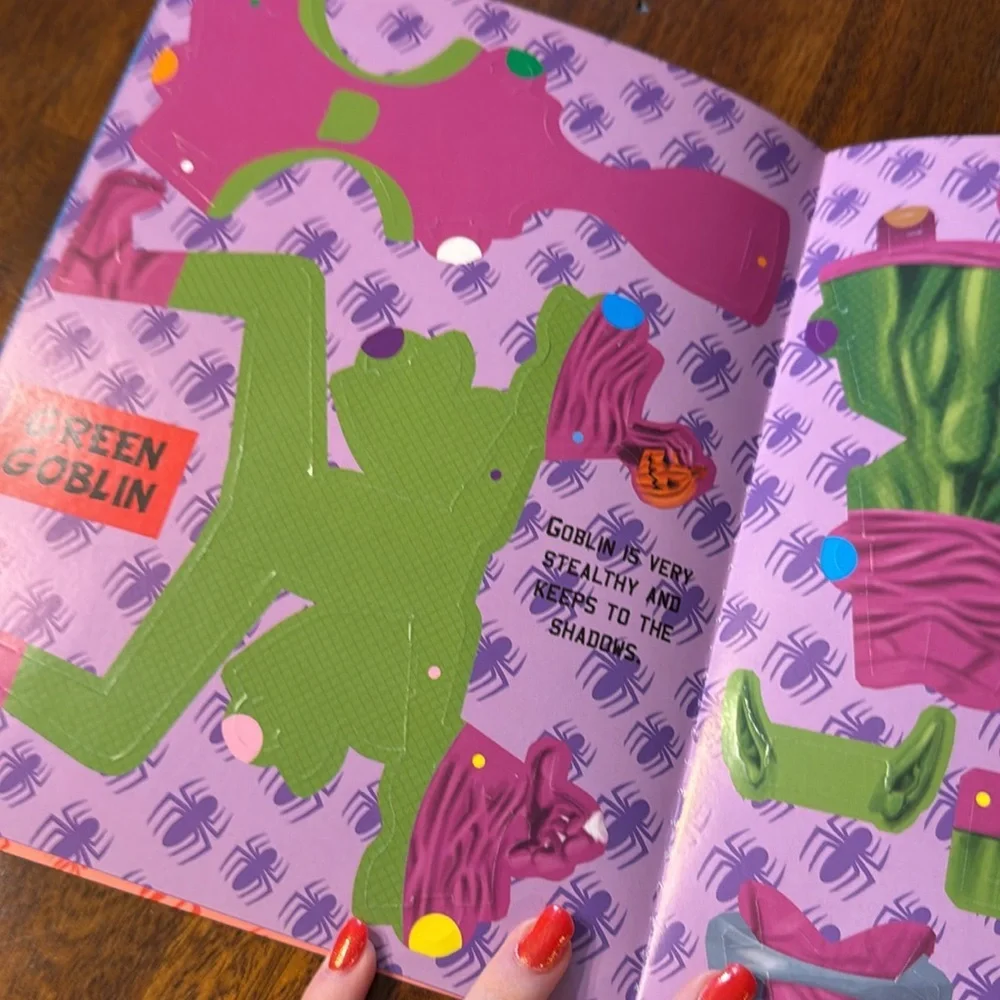 Spider-Man activity book!!